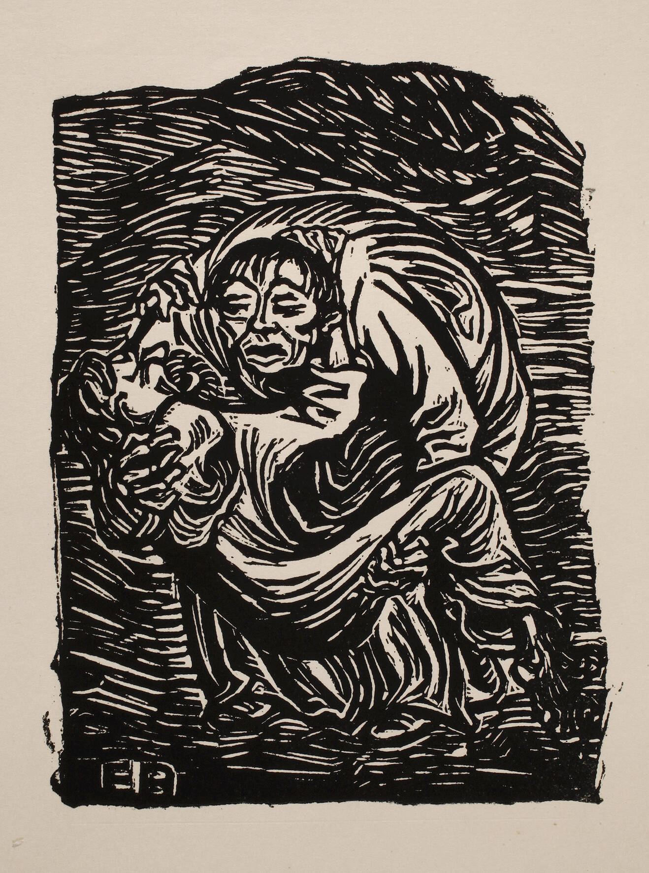 Barlach, Ernst, "Barmherziger Samariter"