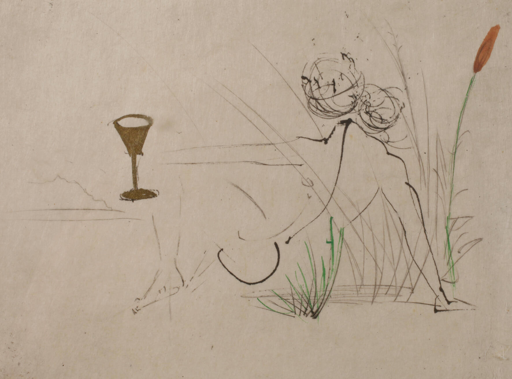 Salvador Dali, Am Strand