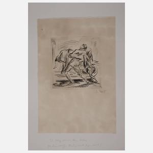 Prof. Josef Eberz, Konvolut Radierungen