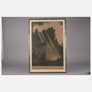 Prof. Bruno Goldschmitt, Im Gebirge