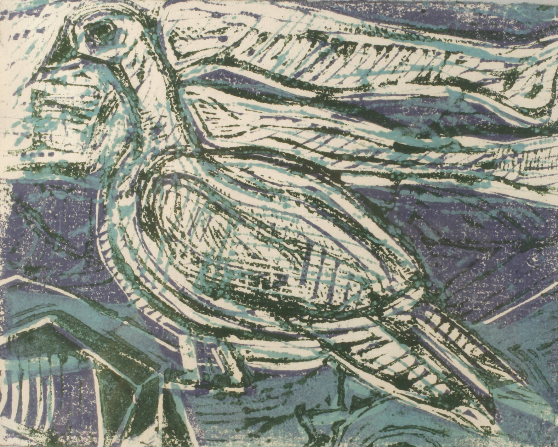 Ingrid Goltzsche-Schwarz, Fische und Taube