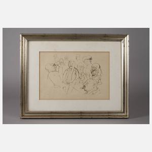 George Grosz, Die Trinker