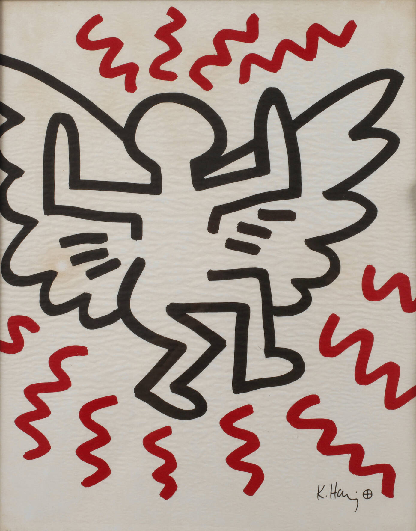 Keith Haring, The Angel