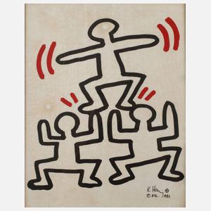 Keith Haring, The pyramid