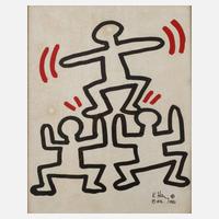 Keith Haring, The pyramid111