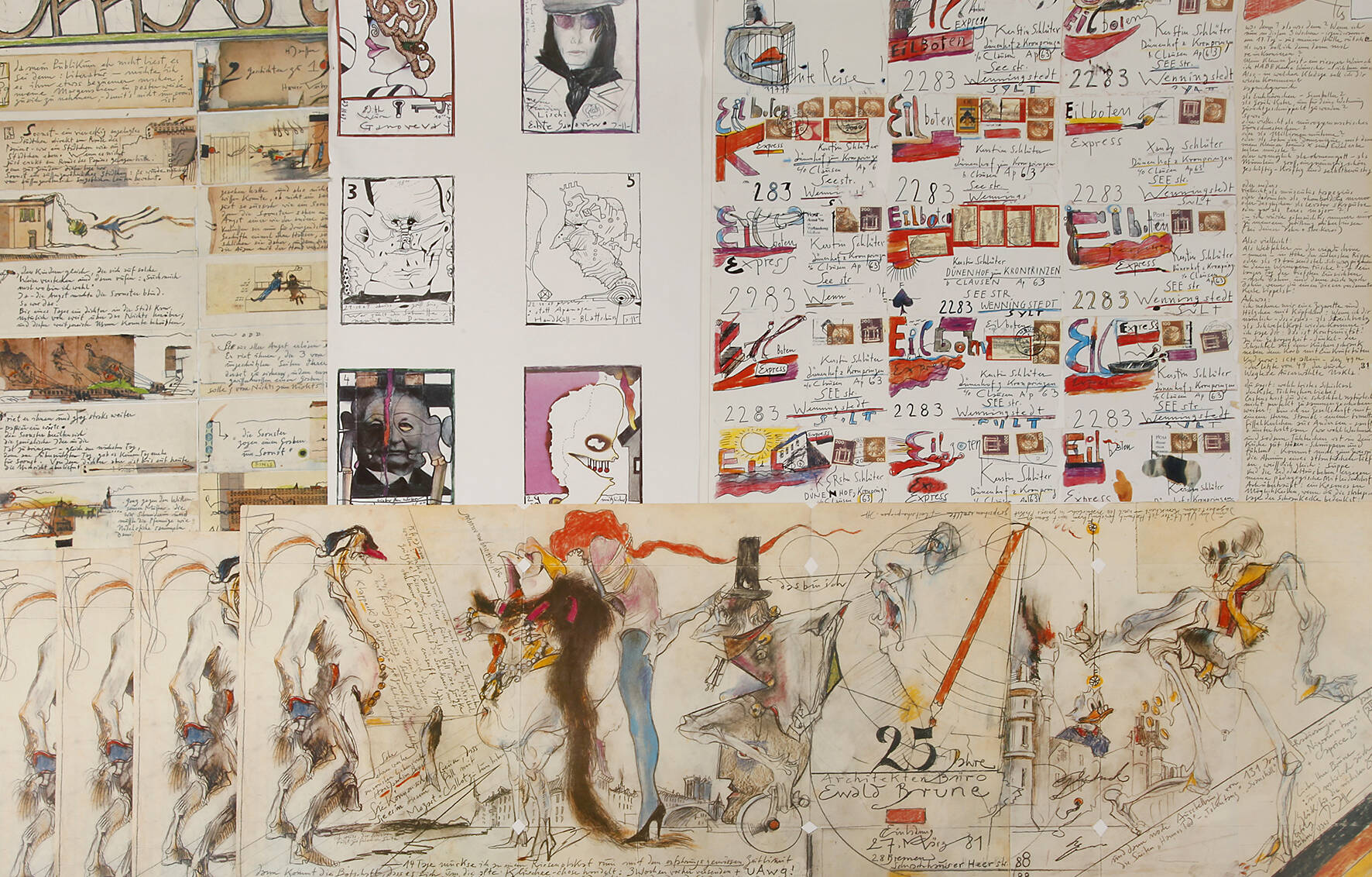 Horst Janssen, Sammlung signierte Plakate