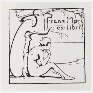Franz Marc, Eigenexlibris