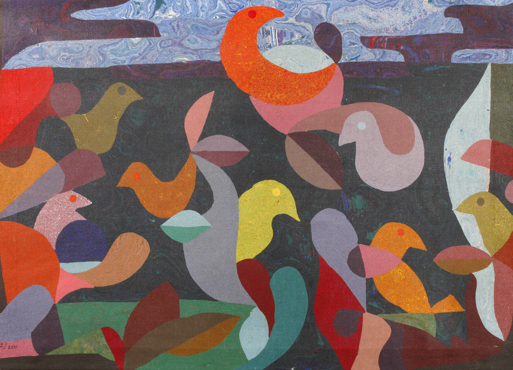 Christian Müller, Abstrahierte Vögel