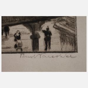 Prof. Paul Paeschke, Jannowitzbrücke in Berlin