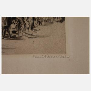 Paeschke, Prof. Paul, Im Tiergarten