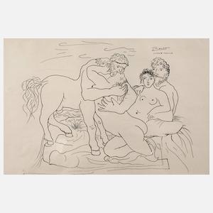 Pablo Picasso, Mythologische Szene