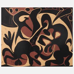 nach Pablo Picasso, In der Arena