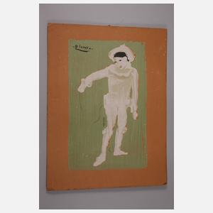 nach Pablo Picasso, "Le Petit Pierrot"