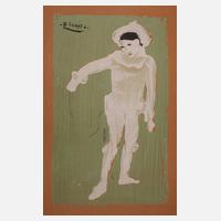 nach Pablo Picasso, "Le Petit Pierrot"111