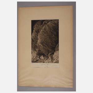 Prof. Ferdinand Staeger, Drei Radierungen