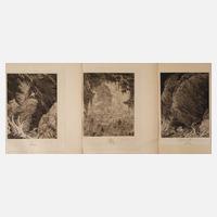 Prof. Ferdinand Staeger, Drei Radierungen111