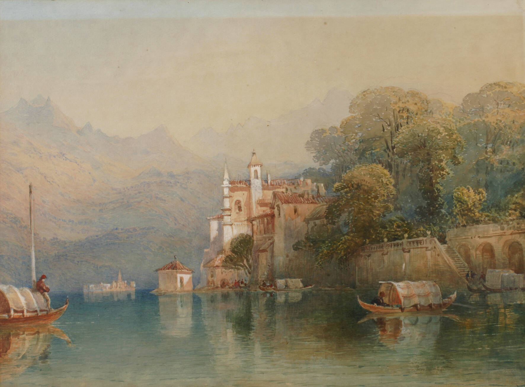 William Collingwood-Smith, Am Lago Maggiore,