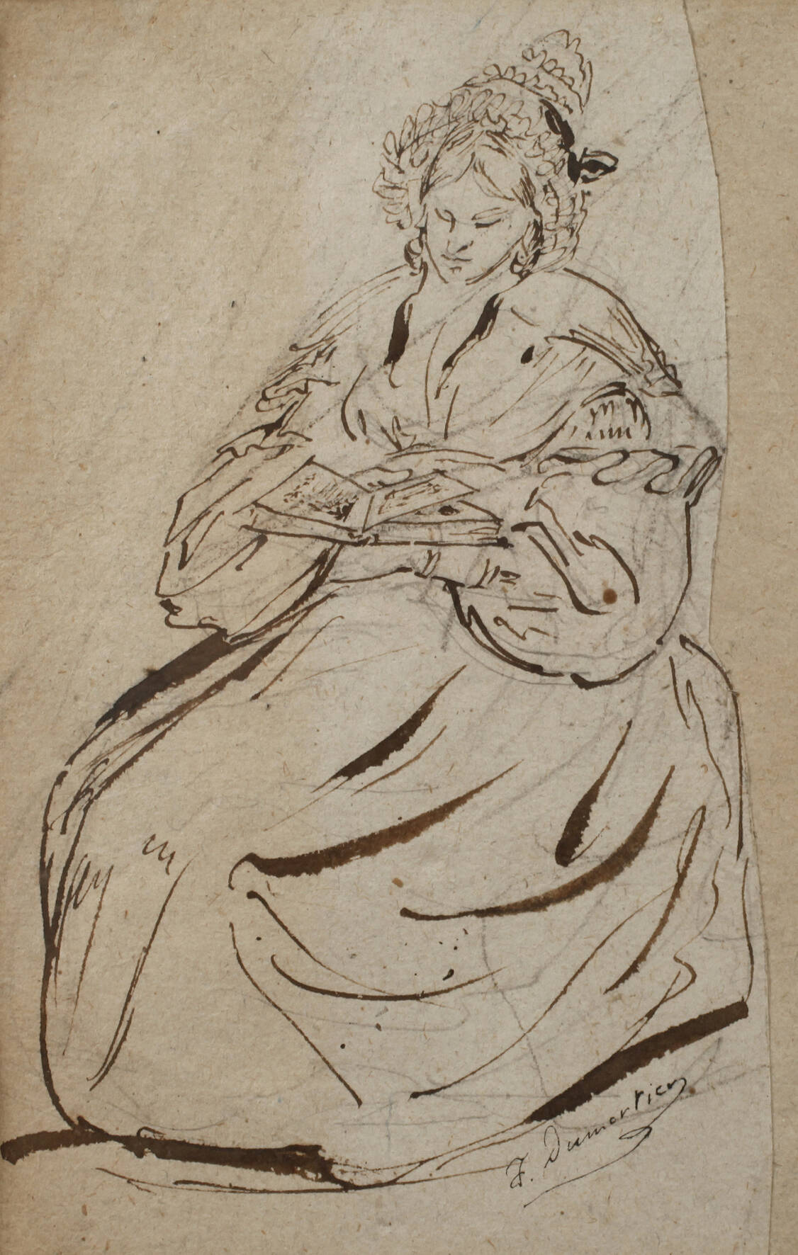 Julia Dumortier, Die Buchleserin