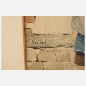 Casimir Geibel, Junge Mutter