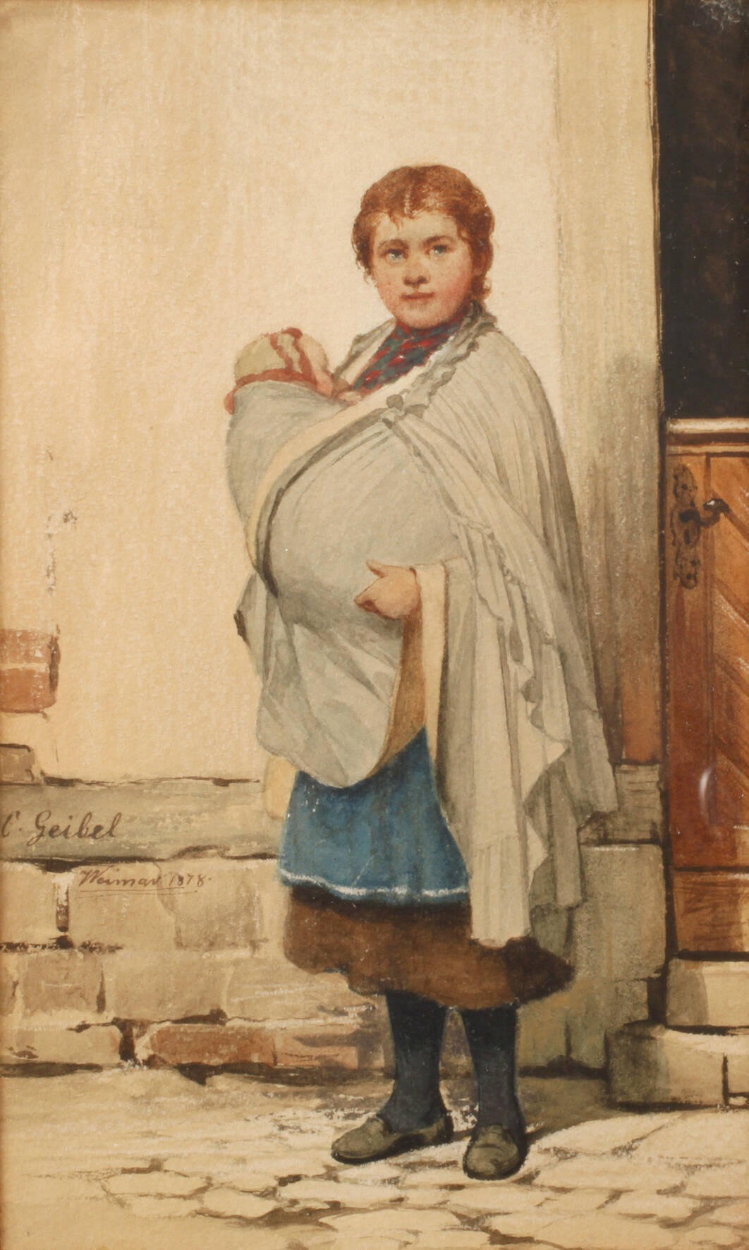 Casimir Geibel, Junge Mutter