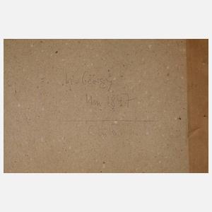 Wilhelm Georgy, attr., Am Bauernhaus