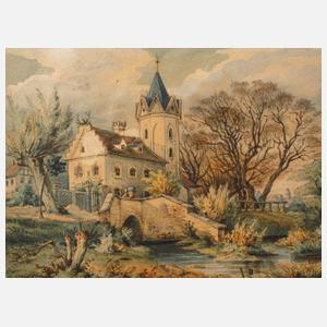 Wilhelm Georgy, Am Jagdschloss