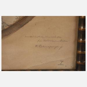 Waldemar Kolmsperger, Entwurf für Deckengemälde