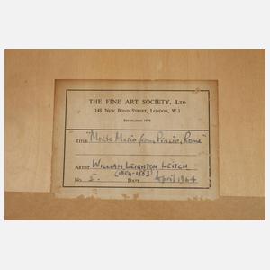 William Leighton Leitch, attr., Monte Mario in Rom