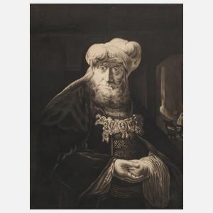 Älterer Herr mit Turban