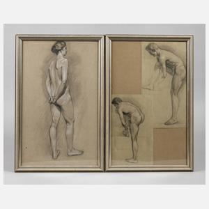 Verschiedene Aktdarstellungen