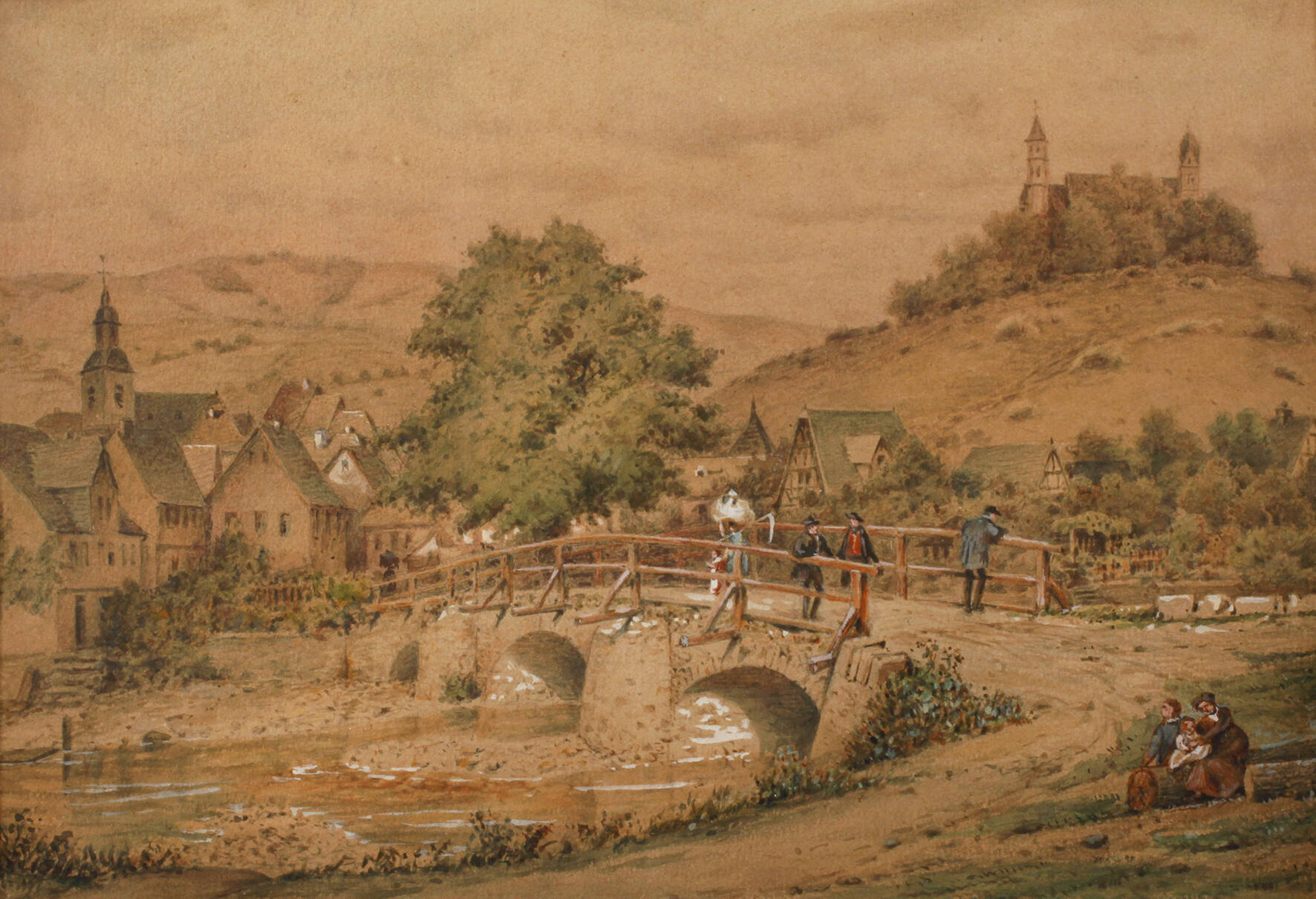 R. Luckardt, Partie an der Lahn