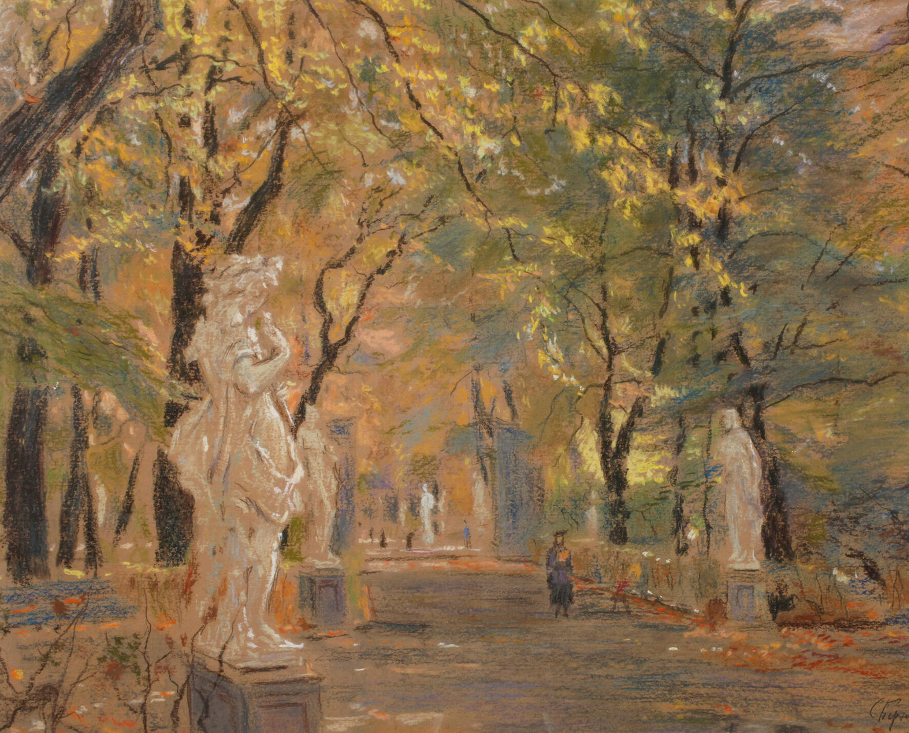 Stanislav Bernstein, Park in Sankt Petersburg