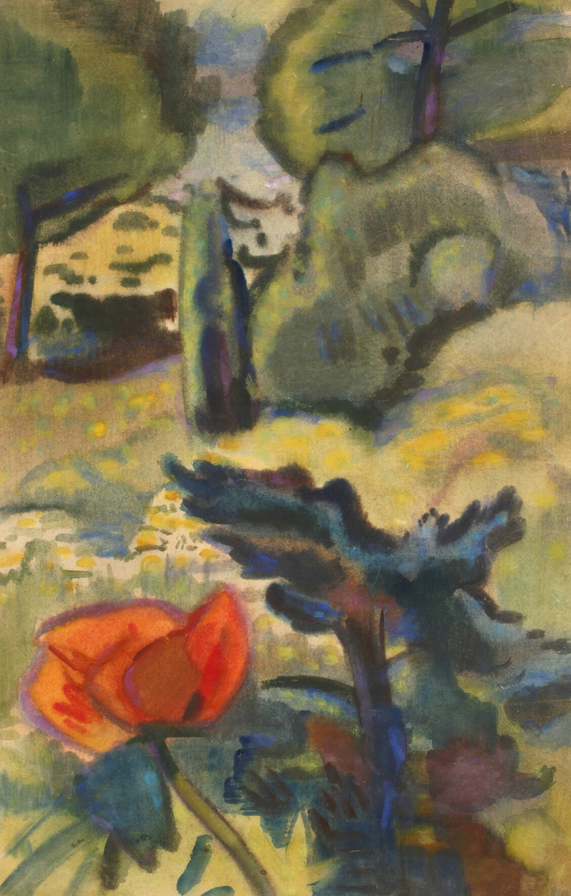 Alfred Böhme, An einem Sommertag