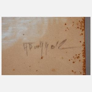 Fritz Buchholz, Mädchenportrait