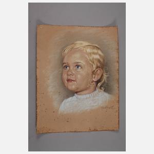 Fritz Buchholz, Mädchenportrait