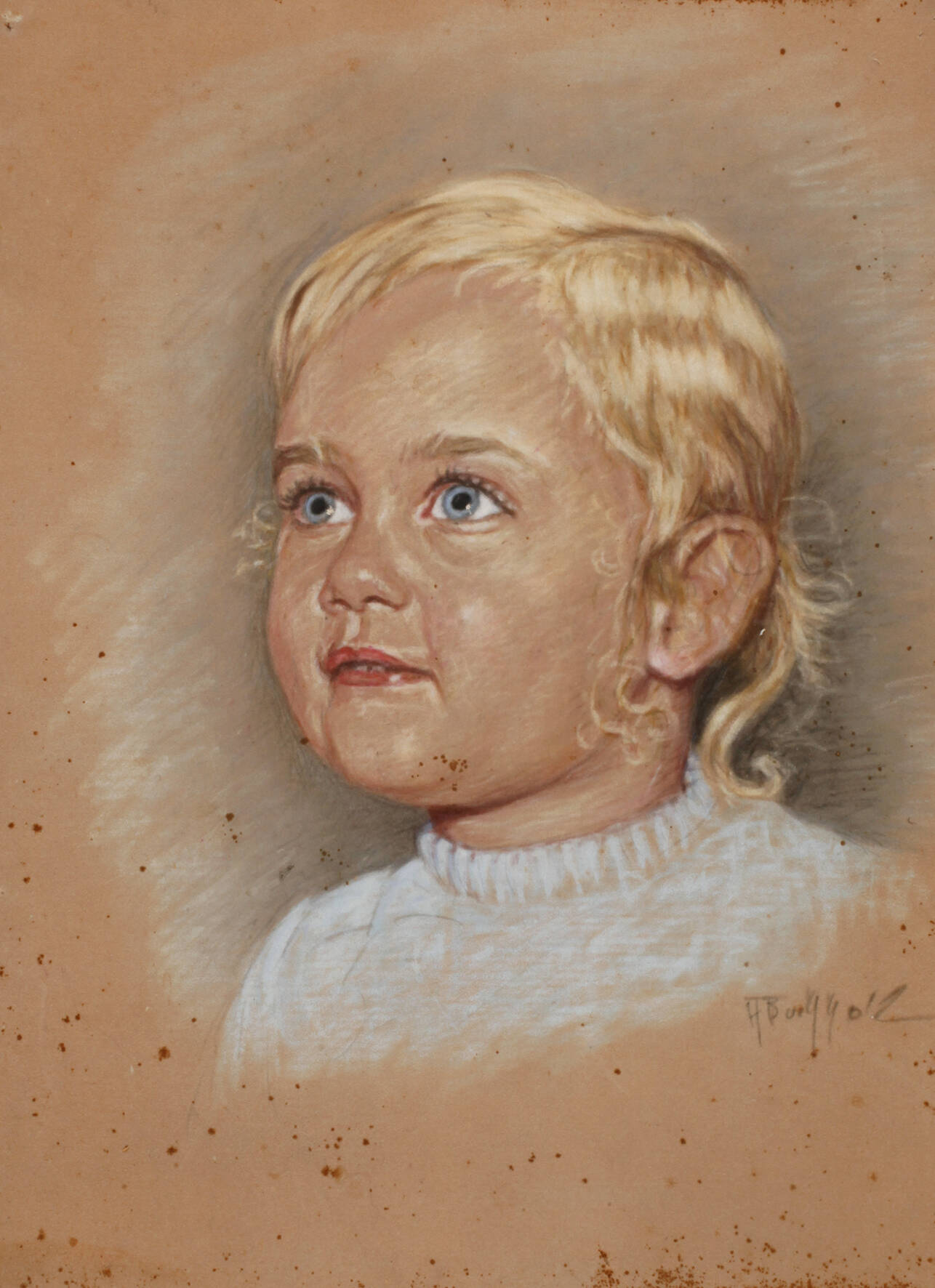 Fritz Buchholz, Mädchenportrait