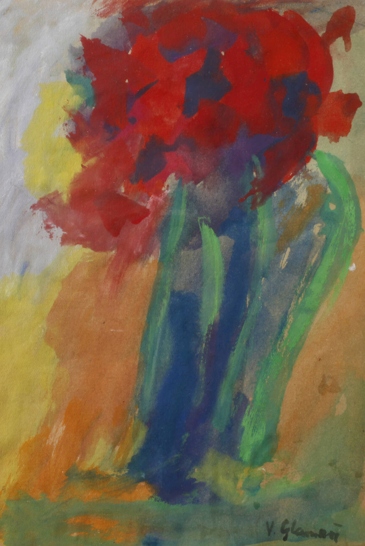 Valeaska Glamann, Blumenstück