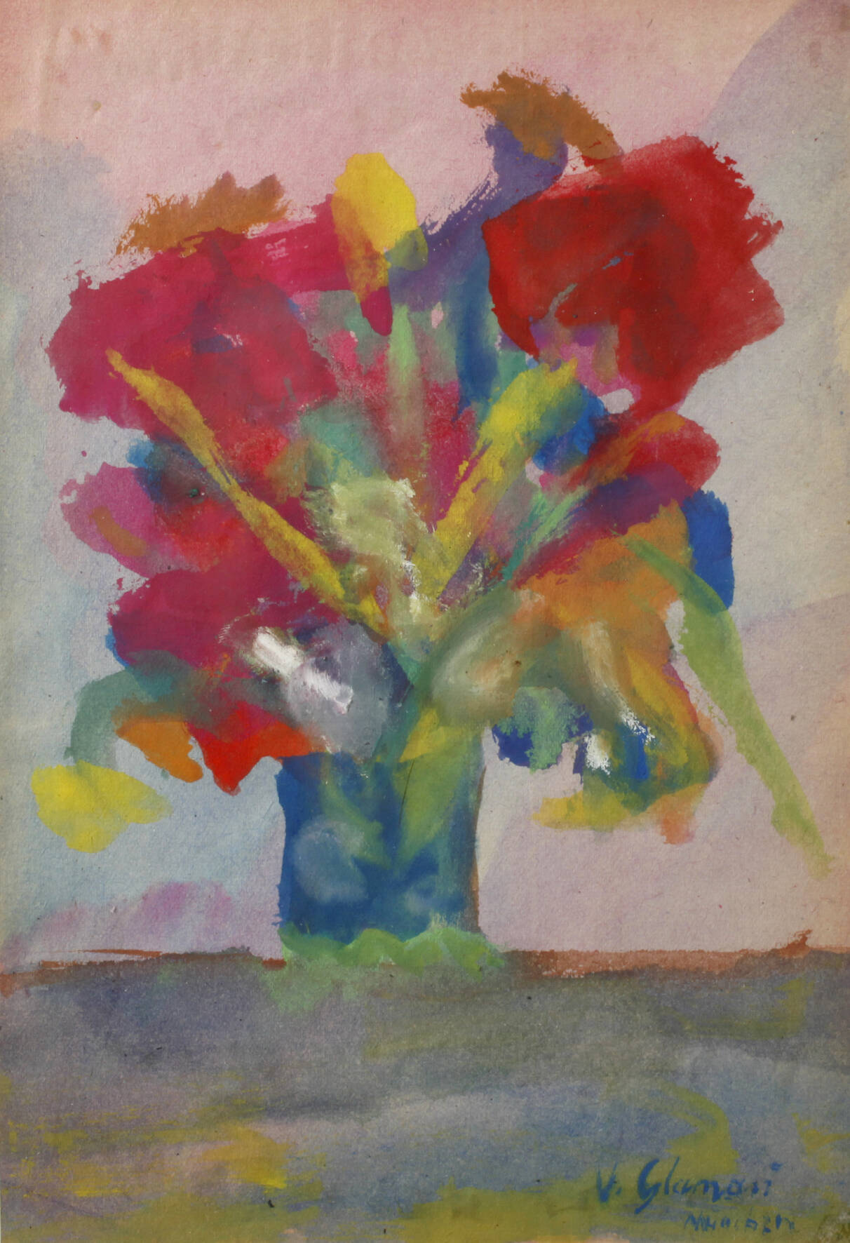 Valeaska Glamann, Blumenstück