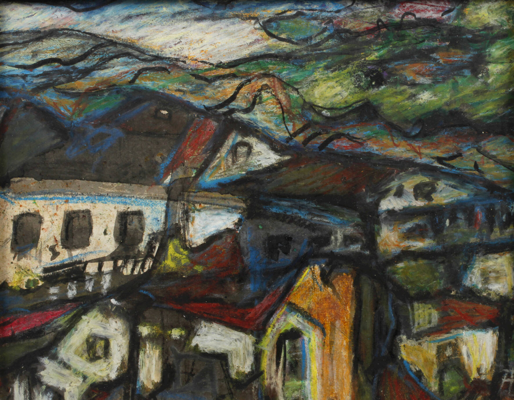 Franz Hötterges, Stadtlandschaft
