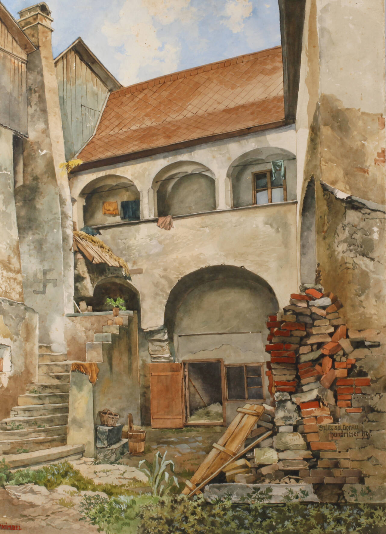 Wilhelm Kimbel, "Spitz an der Donau..."