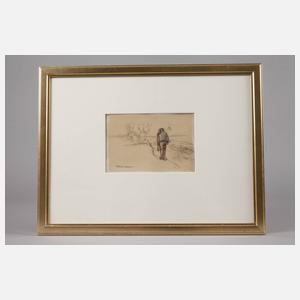 Prof. Max Liebermann, Heimkehrender Bauer