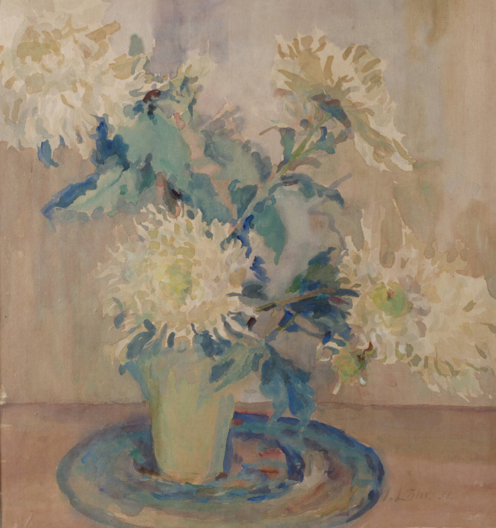 Anna Löhr, "Chrysanthemen"