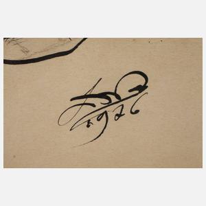 Ludwig Meidner, Herrenportrait