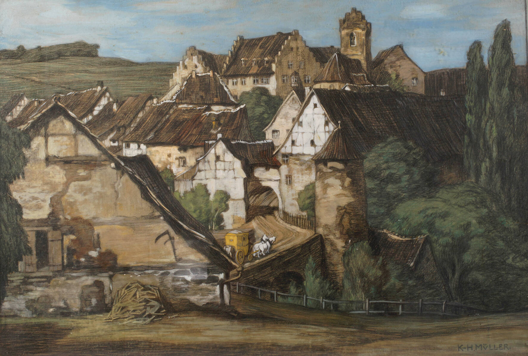 K.-H. Müller, Alte Fachwerkstadt