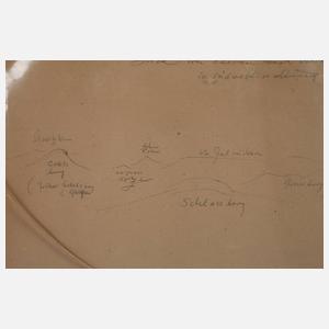 Willy Müller-Lückendorf, "Abziehendes Regengewölk"