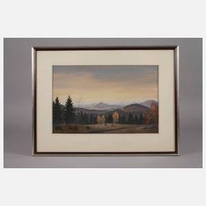 Willy Müller-Lückendorf, "Abziehendes Regengewölk"