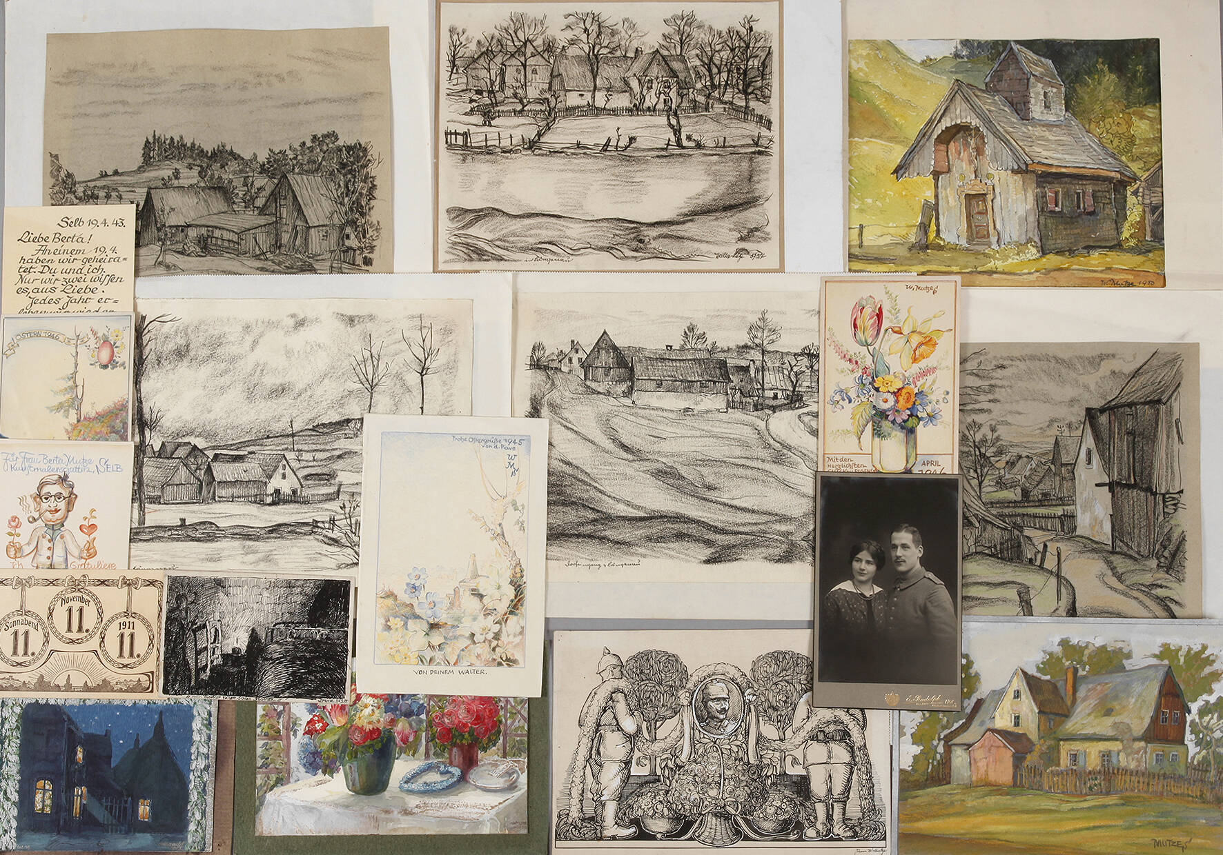 Walter Mutzer, Teilnachlass