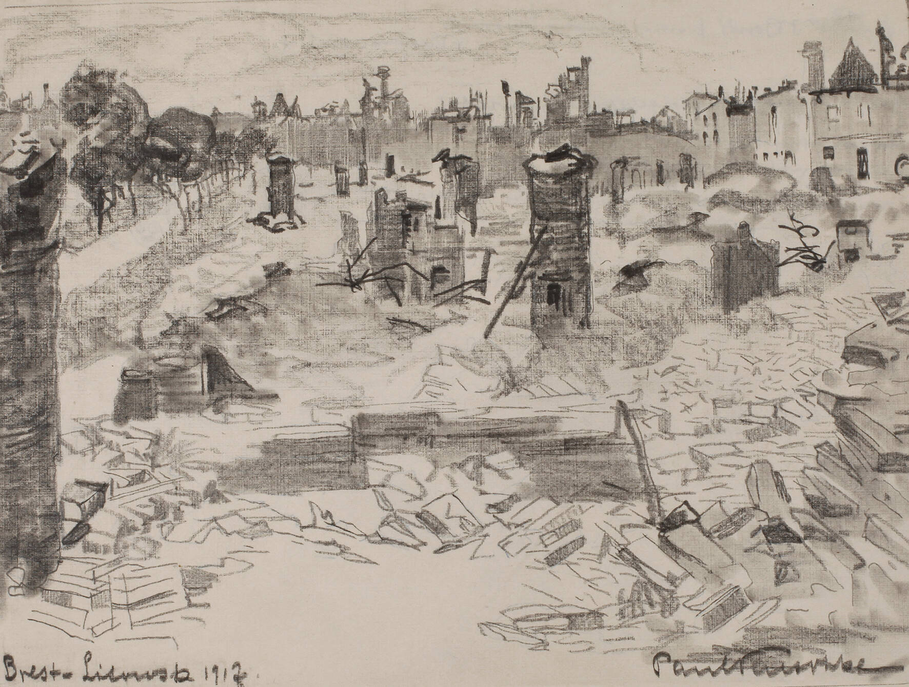 Paul Paeschke, Brest-Litowsk