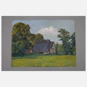 Karl Rumpel, Bauernhaus am Waldesrand