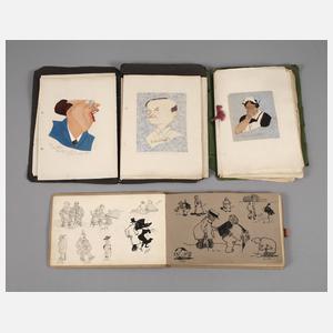 Hugo Umbehr, Drei Skizzenbücher